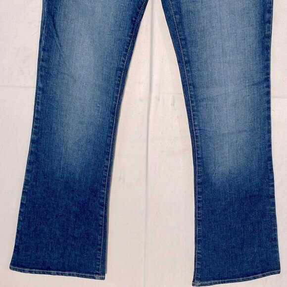 Vintage 90’s Delia*s  Flare Leg Mid Rise Jeans 3/4 - Picture 4 of 11